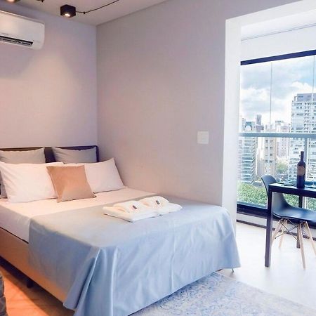 Easy Star - Studio Com Vista Incrivel Na Vila Olimpia - Kq01G Apartman São Paulo Kültér fotó