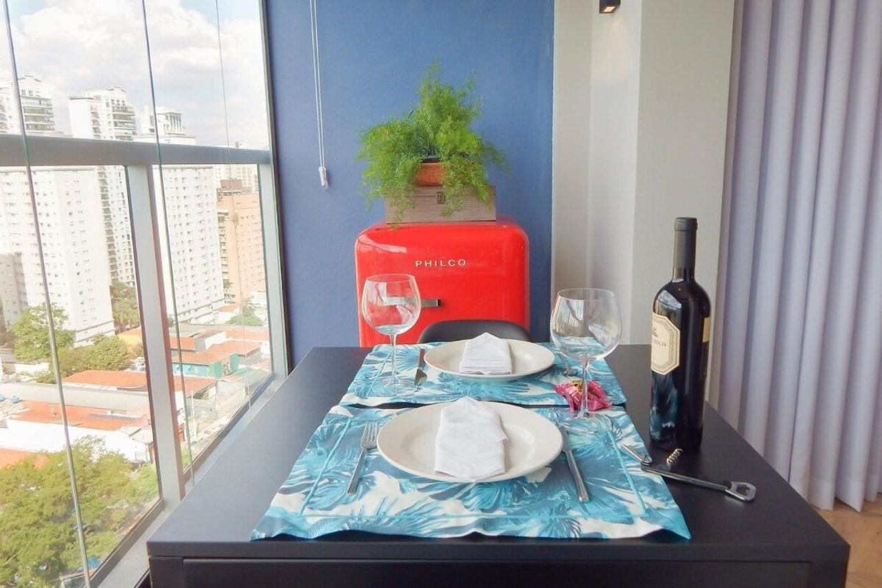 Easy Star - Studio Com Vista Incrivel Na Vila Olimpia - Kq01G Apartman São Paulo Kültér fotó