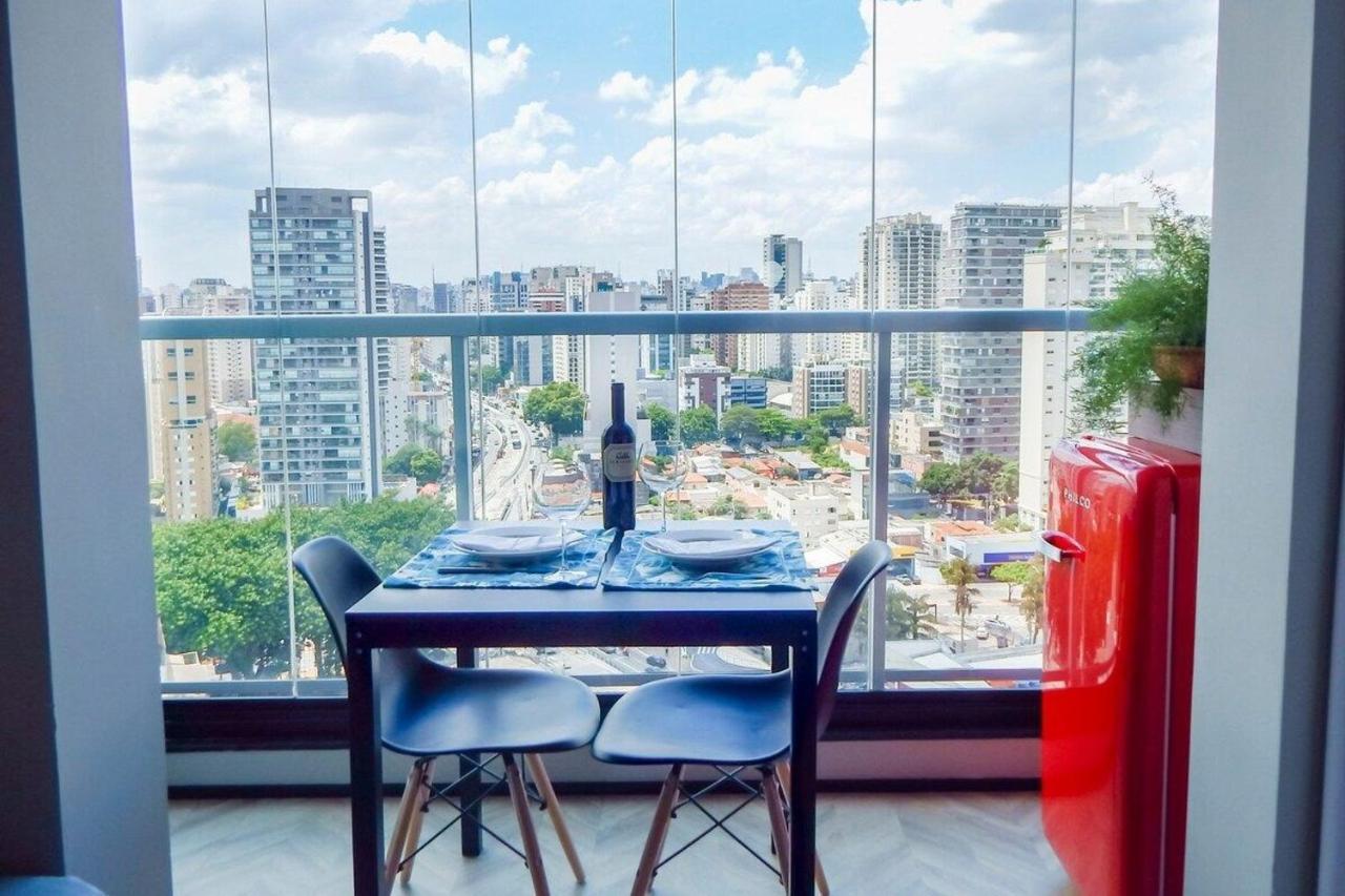 Easy Star - Studio Com Vista Incrivel Na Vila Olimpia - Kq01G Apartman São Paulo Kültér fotó