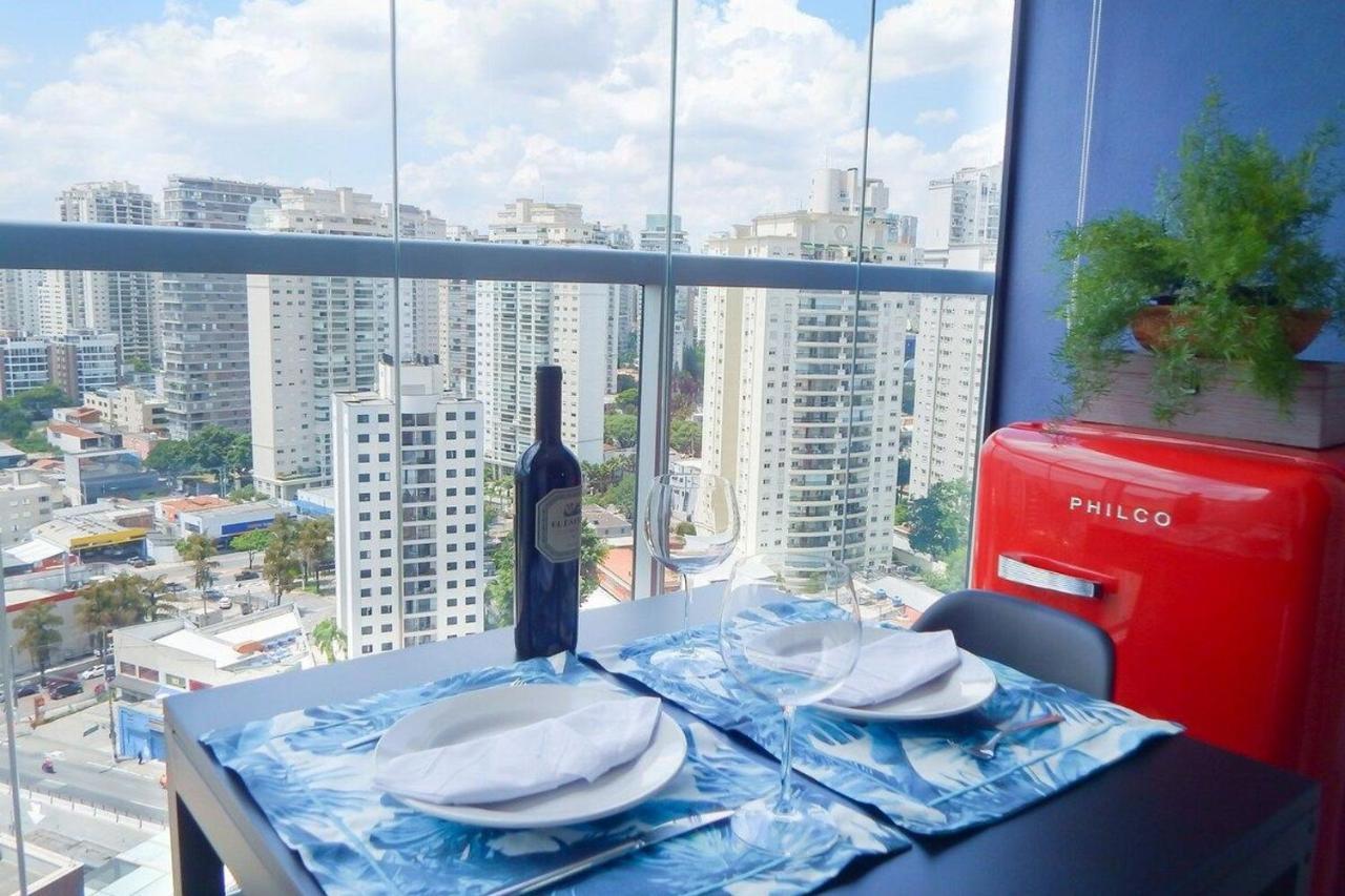 Easy Star - Studio Com Vista Incrivel Na Vila Olimpia - Kq01G Apartman São Paulo Kültér fotó